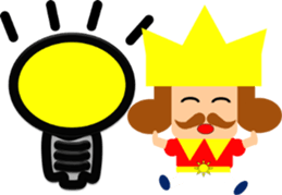 little king sticker sticker #4329321