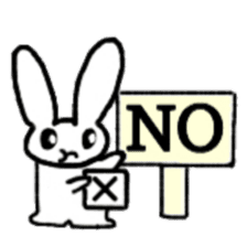 A healthy kid Rabbit Omochi. English Ver sticker #4329918