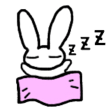 A healthy kid Rabbit Omochi. English Ver sticker #4329934