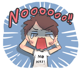 Deadline is coming! (EN) sticker #4329976