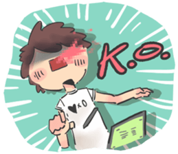 Deadline is coming! (EN) sticker #4330004