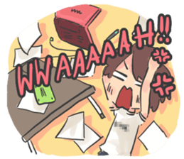 Deadline is coming! (EN) sticker #4330009