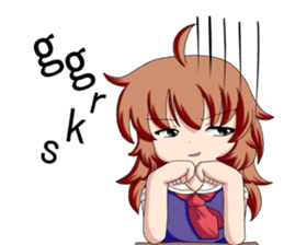 Cute top bat sticker #4330336