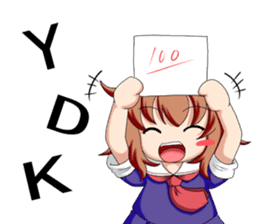 Cute top bat sticker #4330338