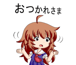 Cute top bat sticker #4330343