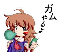 Cute top bat sticker #4330347