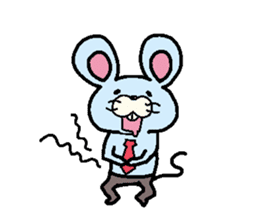Company Employee Rat sticker #4330580