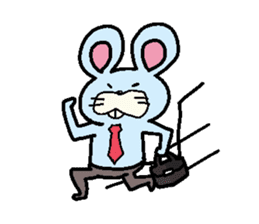 Company Employee Rat sticker #4330598