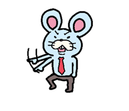Company Employee Rat sticker #4330606