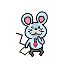 Company Employee Rat sticker #4330614