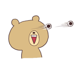 Teddy bear and Usamaru sticker #4330981