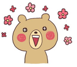 Teddy bear and Usamaru sticker #4330997
