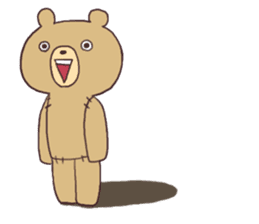 Teddy bear and Usamaru sticker #4330998