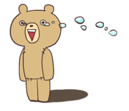 Teddy bear and Usamaru sticker #4330999