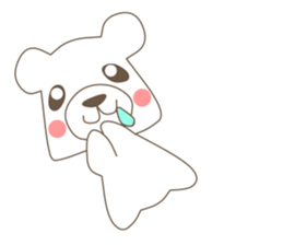 fun every day of mr.bear sticker #4331502