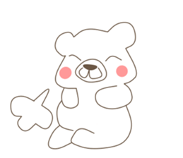 fun every day of mr.bear sticker #4331506