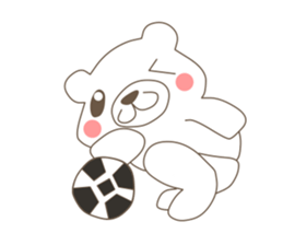 fun every day of mr.bear sticker #4331519