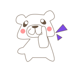 fun every day of mr.bear sticker #4331533