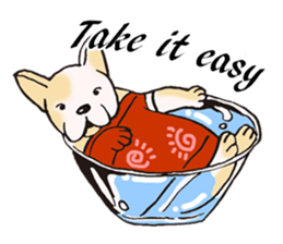 Stupid French Bulldog sticker #4331777