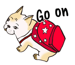 Stupid French Bulldog sticker #4331785