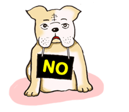 Stupid French Bulldog sticker #4331806