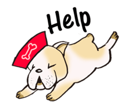 Stupid French Bulldog sticker #4331809