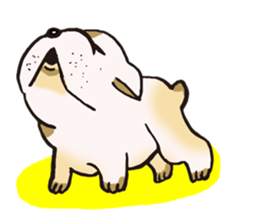 Stupid French Bulldog sticker #4331810