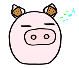 Pig husband sticker #4332154