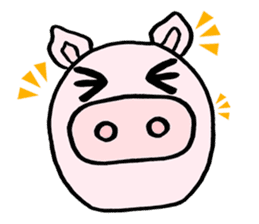 Pig husband sticker #4332159