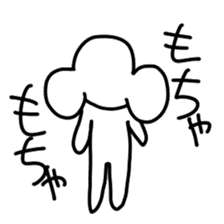 The ordinary white character sticker #4332515