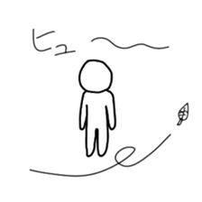 The ordinary white character sticker #4332517