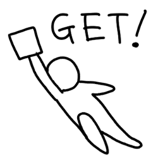 The ordinary white character sticker #4332522