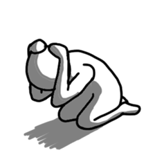 The ordinary white character sticker #4332526