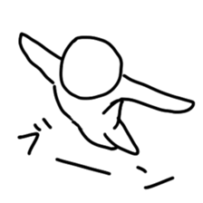 The ordinary white character sticker #4332532