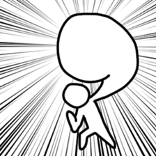 The ordinary white character sticker #4332535