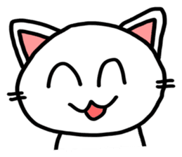 White Cat Fight sticker #4333009