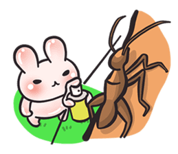 Dave, the Cave bunny (EN) sticker #4333097