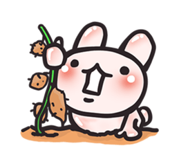 Dave, the Cave bunny (EN) sticker #4333098