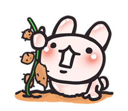 Dave, the Cave bunny (EN) sticker #4333098