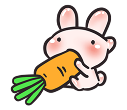 Dave, the Cave bunny (EN) sticker #4333099