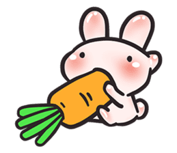 Dave, the Cave bunny (EN) sticker #4333099