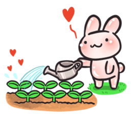 Dave, the Cave bunny (EN) sticker #4333104