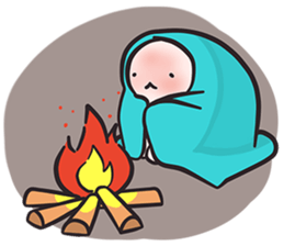 Dave, the Cave bunny (EN) sticker #4333105