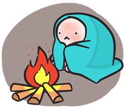 Dave, the Cave bunny (EN) sticker #4333105