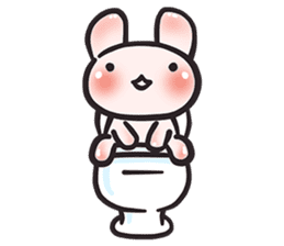 Dave, the Cave bunny (EN) sticker #4333109