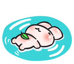 Dave, the Cave bunny (EN) sticker #4333110