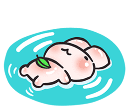 Dave, the Cave bunny (EN) sticker #4333110