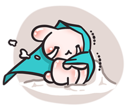 Dave, the Cave bunny (EN) sticker #4333112