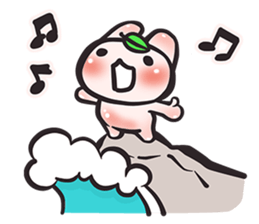 Dave, the Cave bunny (EN) sticker #4333113