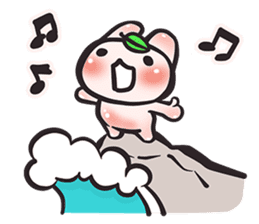 Dave, the Cave bunny (EN) sticker #4333113